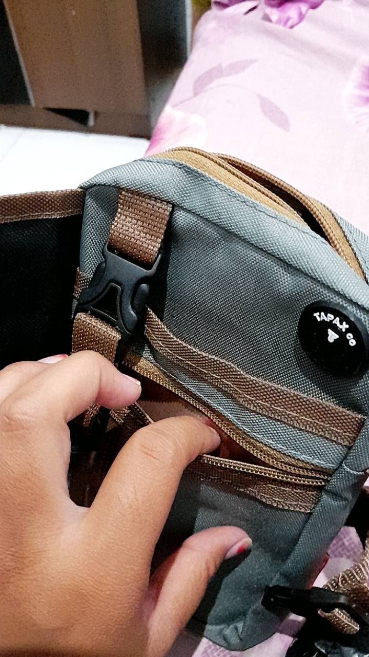 TAPAXCO Tas Selempang Slingbag Pouch Tapax Vermin - Foto ulasan pembeli
