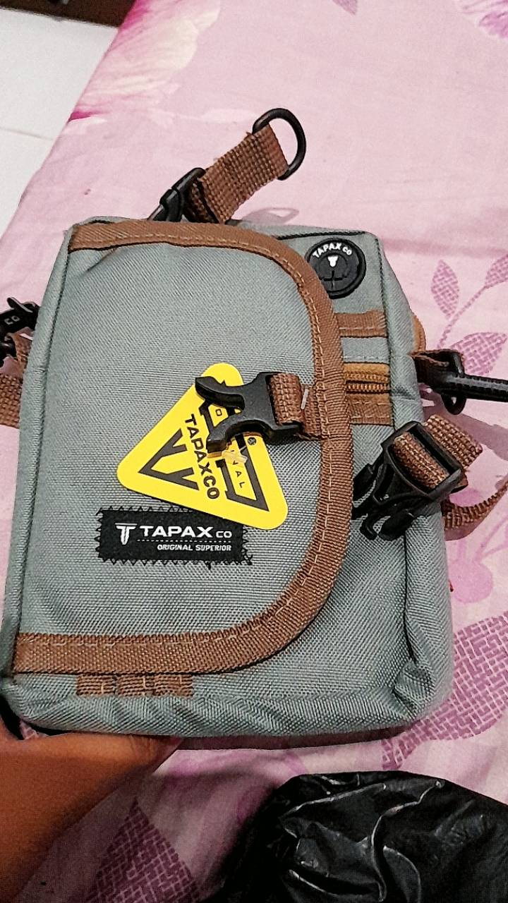 TAPAXCO Tas Selempang Slingbag Pouch Tapax Vermin - Foto ulasan pembeli