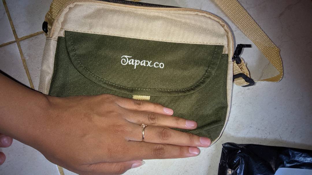 TAPAXCO Tas Selempang Slingbag pouch Tapax Zepeto - Foto ulasan pembeli