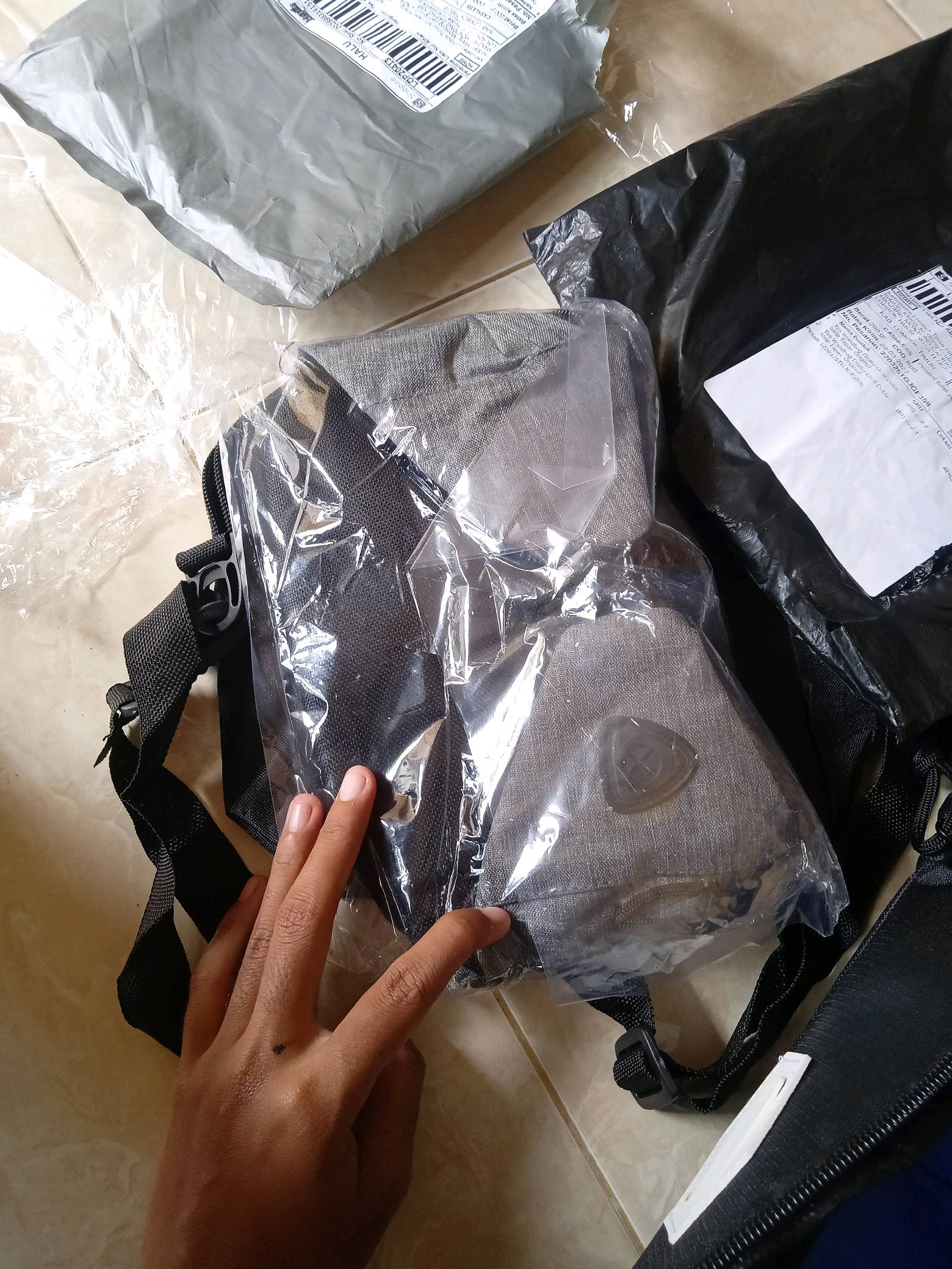 Tapaxco Tas Selempang Unisex Cordura Original - foto 2 dari 10