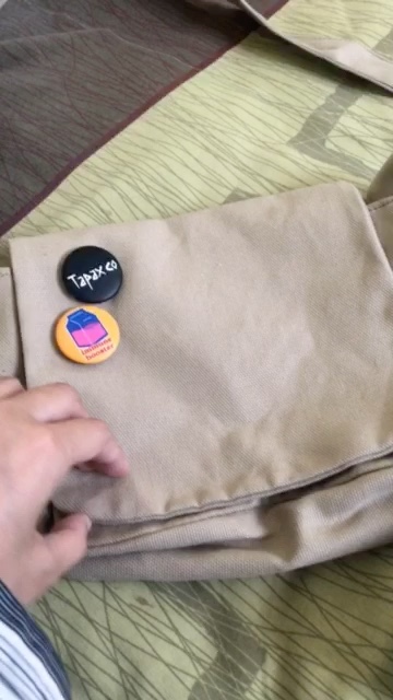 Tapaxco Tas Selempang Unisex Free 2 Bros - Foto ulasan pembeli