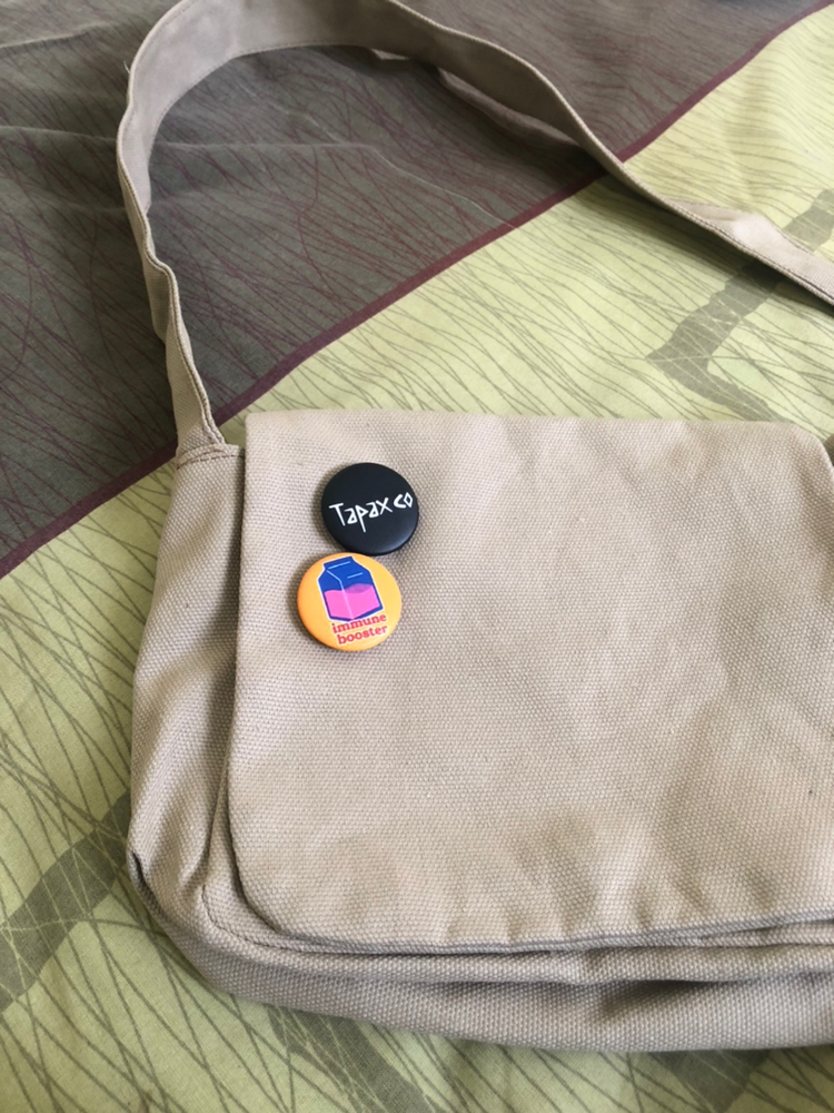 Tapaxco Tas Selempang Unisex Free 2 Bros - Foto ulasan pembeli
