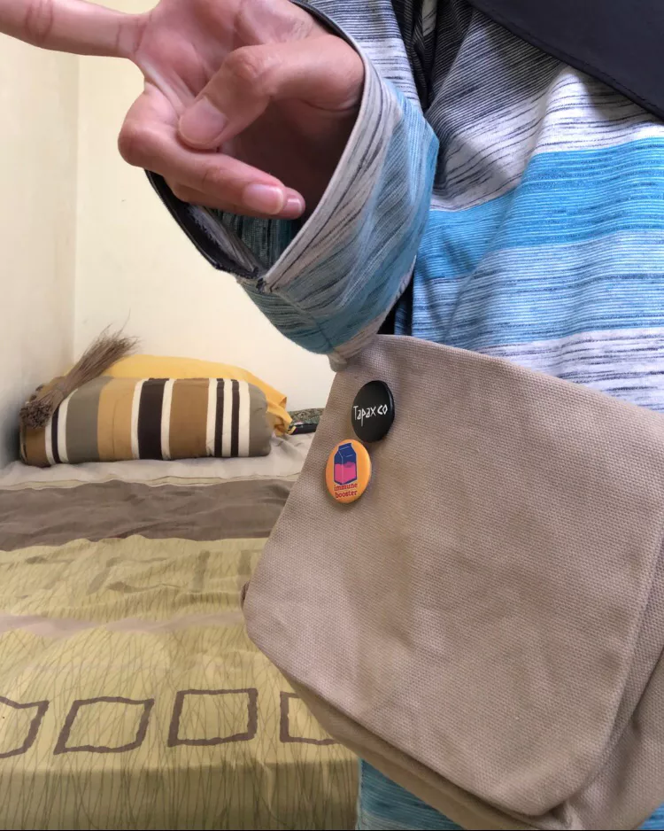 Tapaxco Tas Selempang Unisex Free 2 Bros - Foto ulasan pembeli
