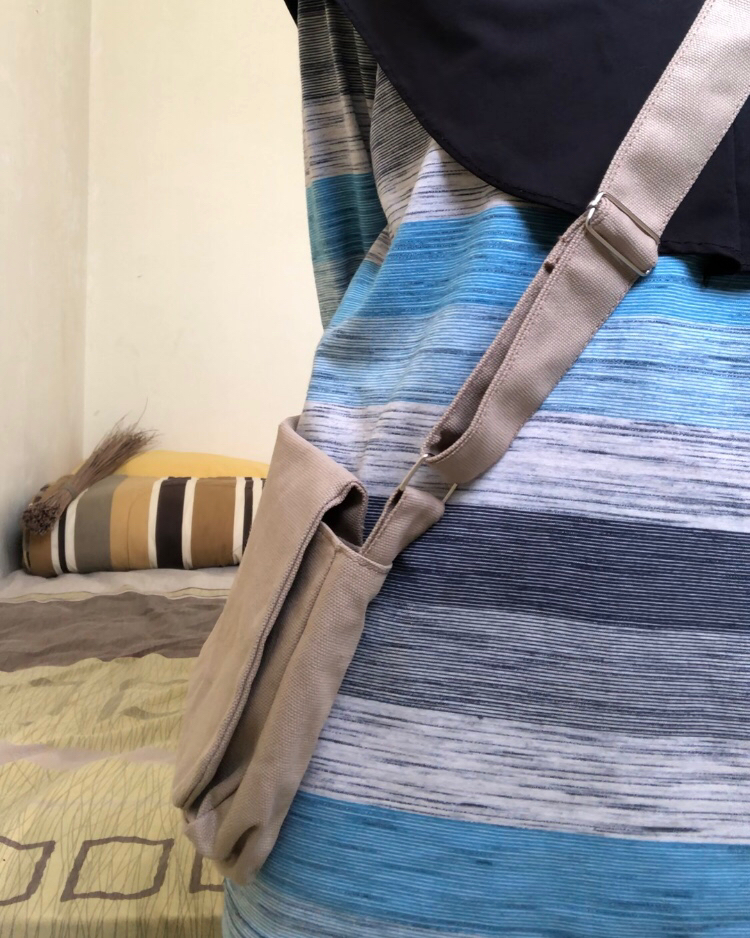 Tapaxco Tas Selempang Unisex Free 2 Bros - Foto ulasan pembeli