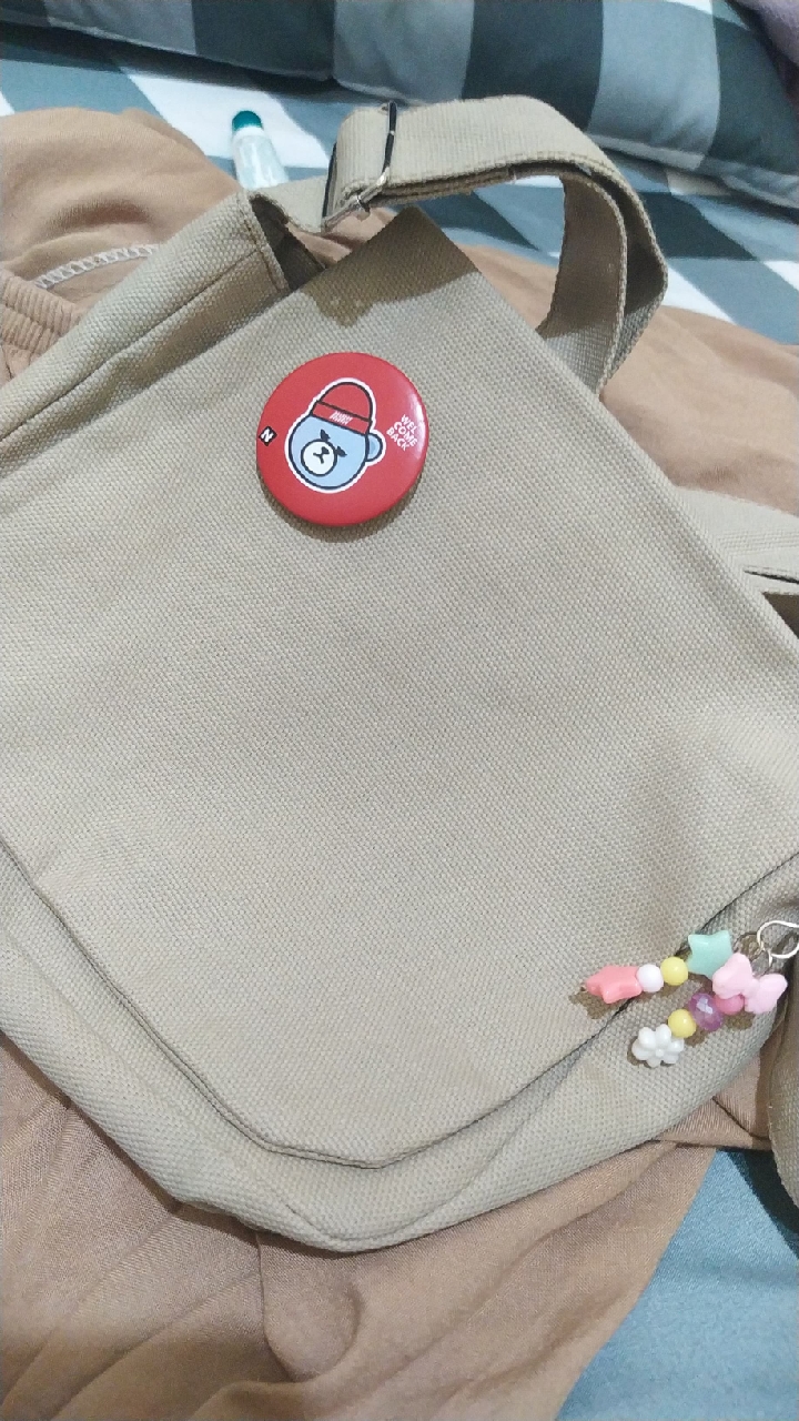 Tapaxco Tas Selempang Unisex Free 2 Bros - Foto ulasan pembeli