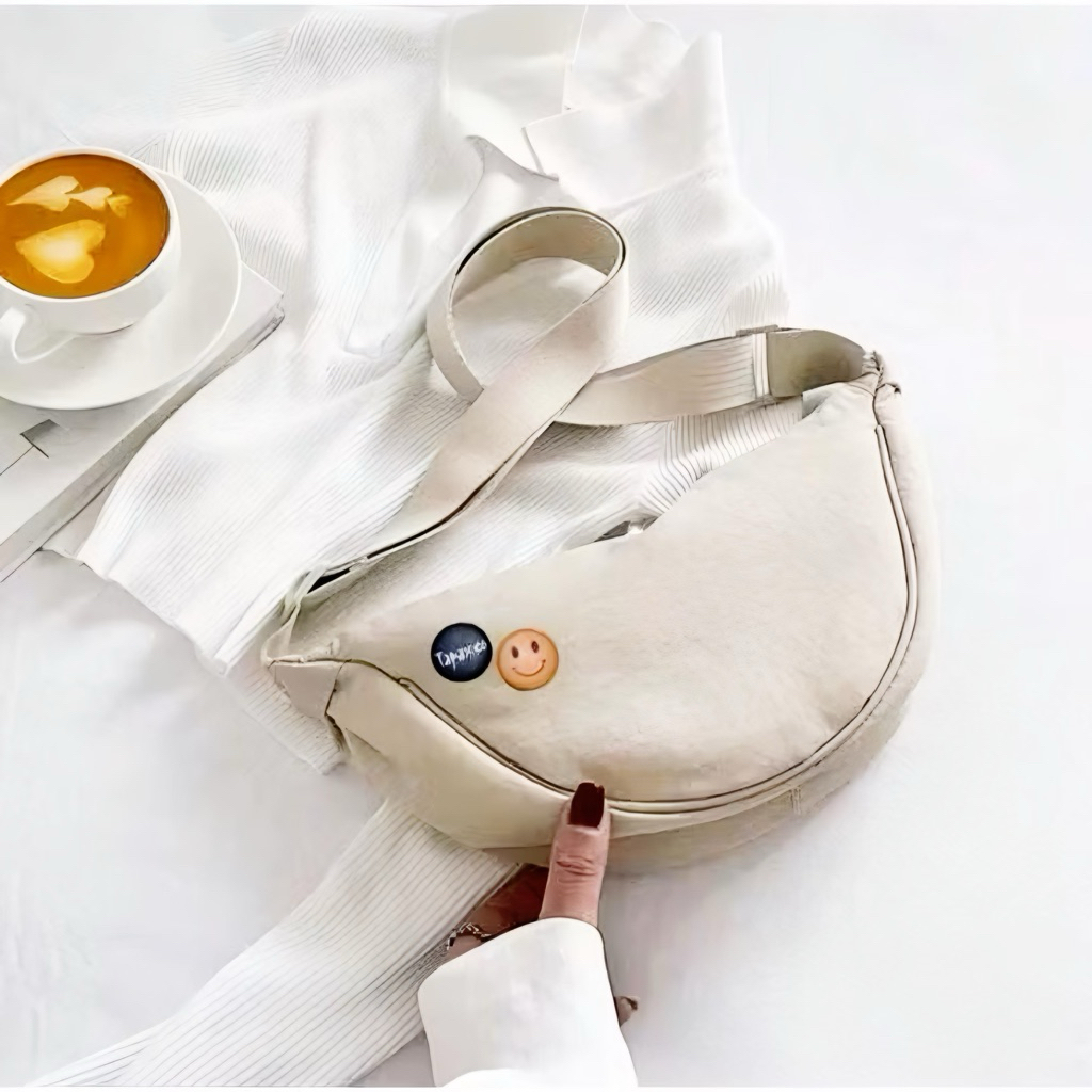 Tapaxco Tas Slingbag Unisex Nylon Free Pin - foto 1 dari 10