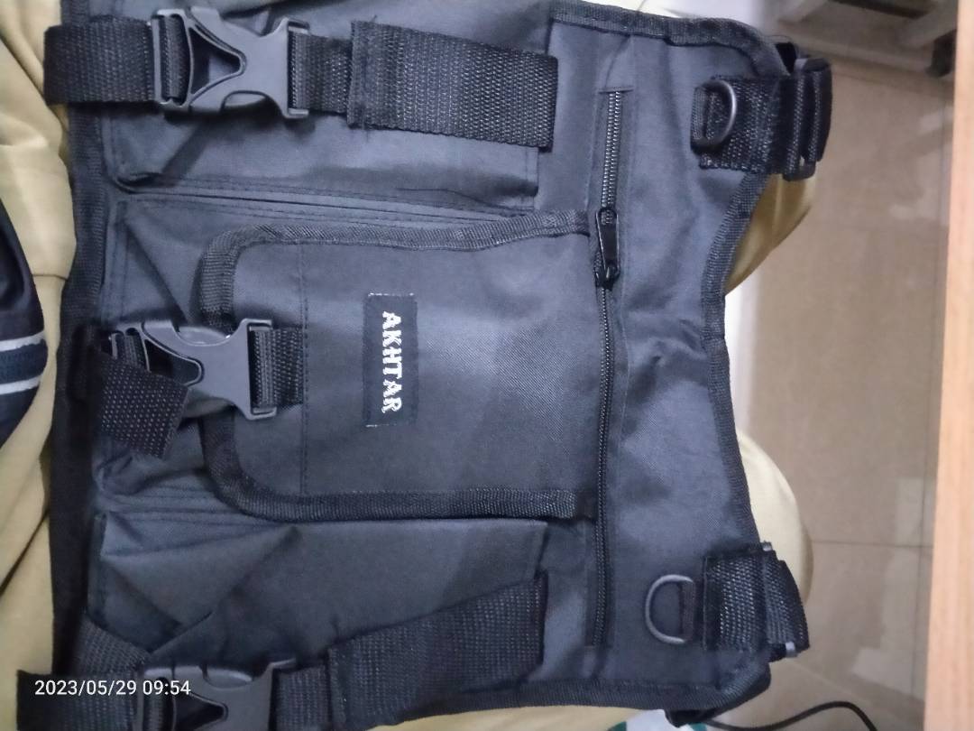 Tas Dada Tactical Hitam Pria Wanita Aman Nyaman - foto 7 dari 10
