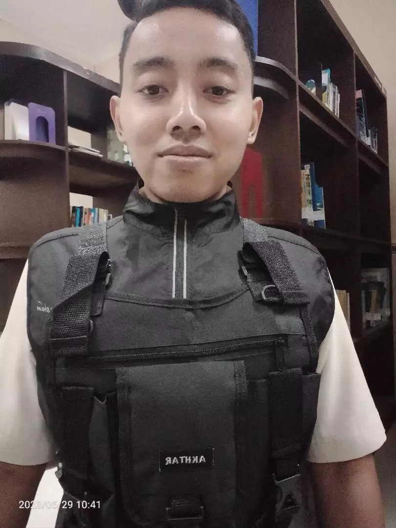 Tas Dada Tactical Hitam Pria Wanita Aman Nyaman - Foto ulasan pembeli
