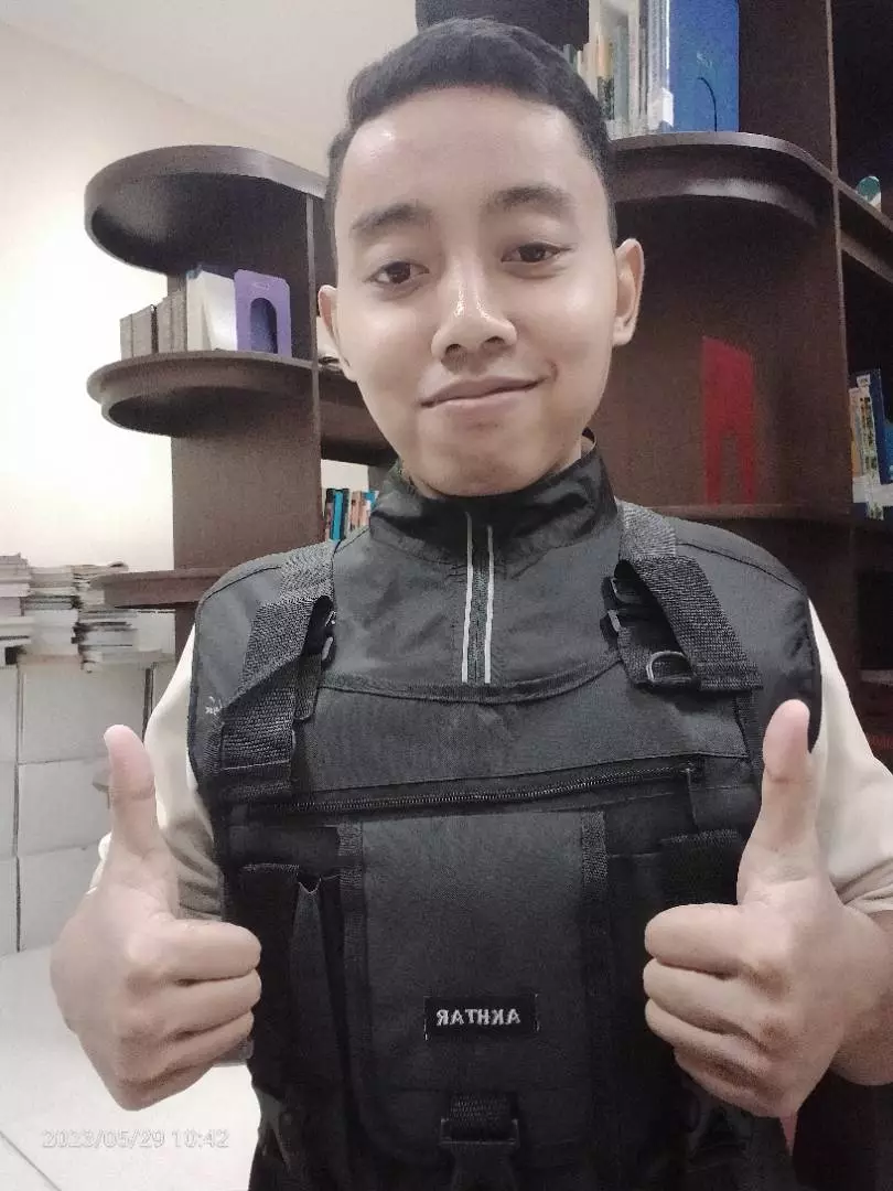 Tas Dada Tactical Hitam Pria Wanita Aman Nyaman - Foto ulasan pembeli