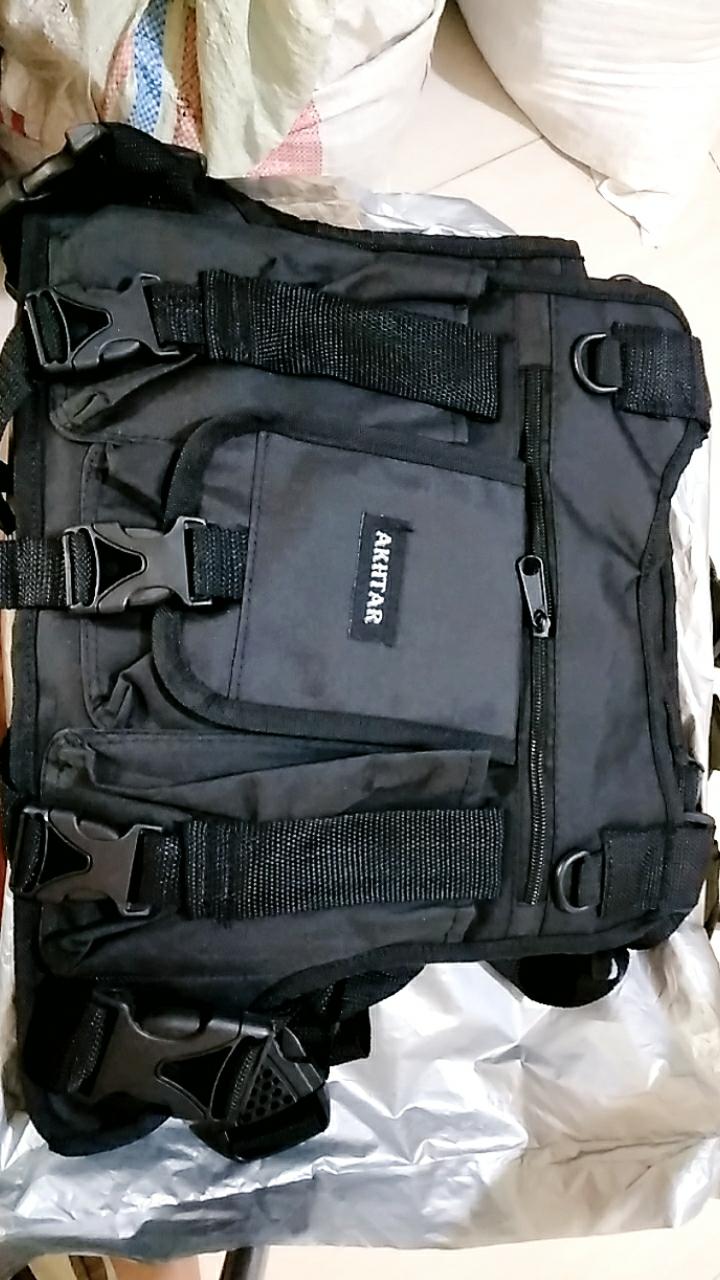 Tas Dada Tactical Hitam Pria Wanita Aman Nyaman - Foto ulasan pembeli