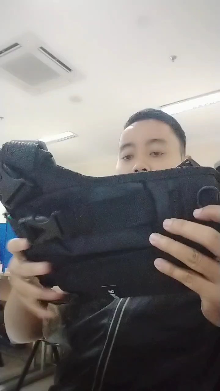 Tas Dada Tactical Hitam Pria Wanita Aman Nyaman - Foto ulasan pembeli