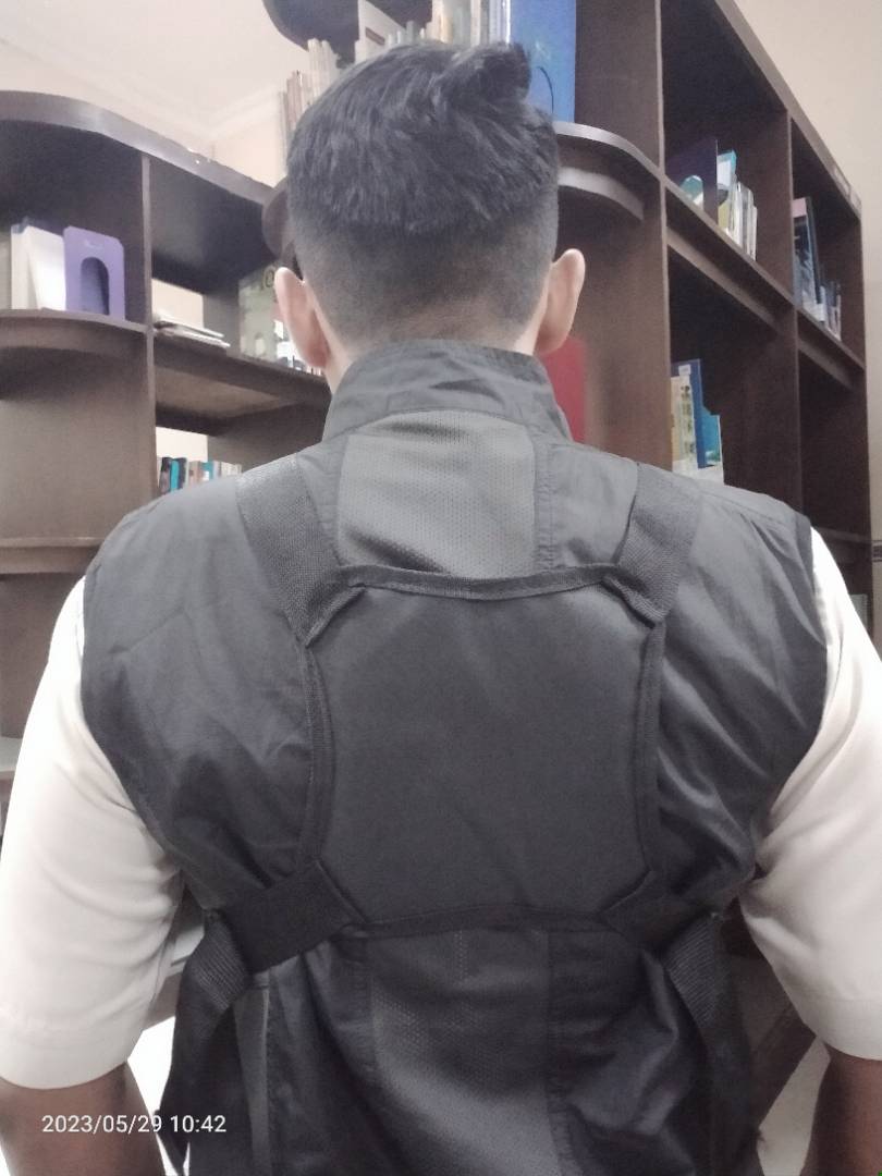 Tas Dada Tactical Hitam Pria Wanita Aman Nyaman - Foto ulasan pembeli