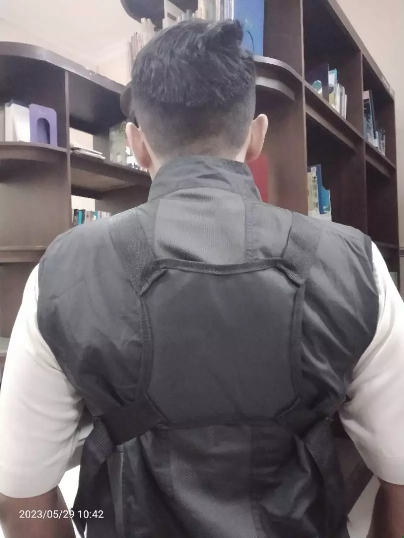 Tas Dada Tactical Hitam Pria Wanita Aman Nyaman - Foto ulasan pembeli