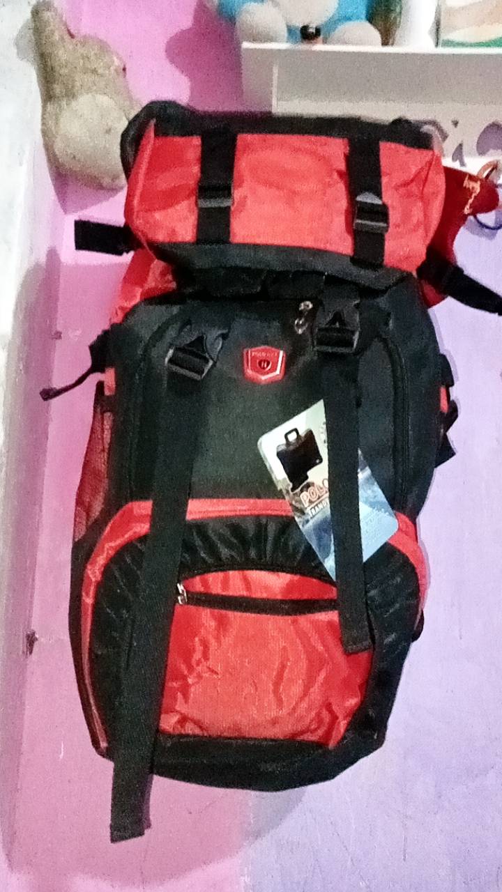 Tas Gunung Carrier Murah Ransel 60 Liter Camping Hiking Outdoor Kyuu Mudik Traveling - foto 2 dari 10