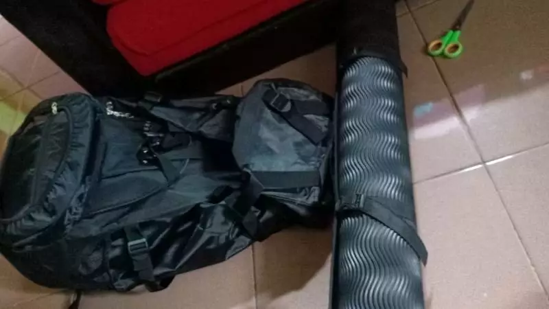 Tas Gunung Carrier Murah Ransel 60 Liter Camping Hiking Outdoor Kyuu Mudik Traveling - Foto ulasan pembeli