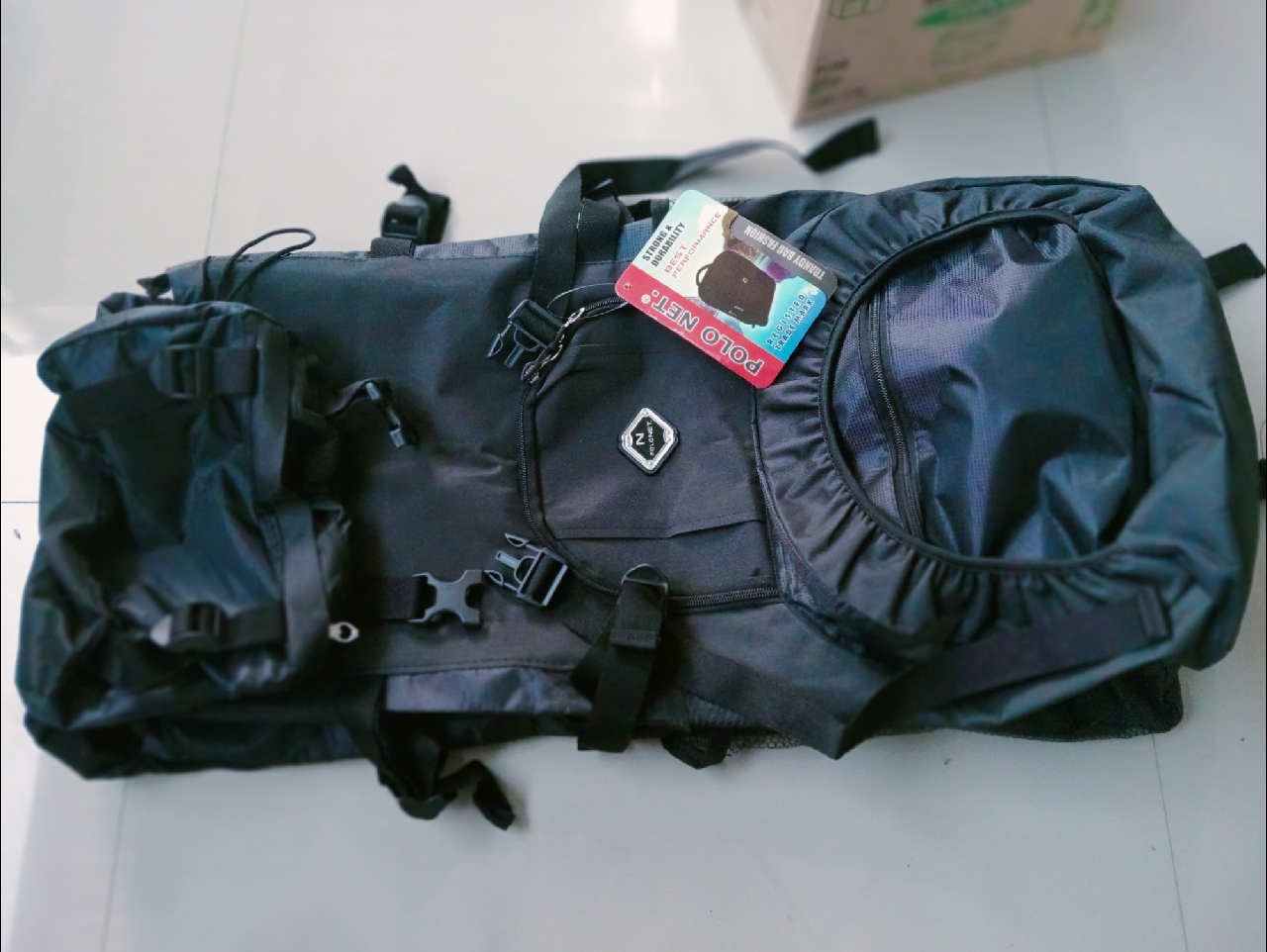 Tas Gunung Carrier Murah Ransel 60 Liter Camping Hiking Outdoor Kyuu Mudik Traveling - Foto ulasan pembeli