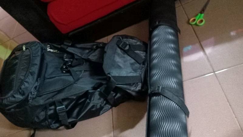Tas Gunung Carrier Murah Ransel 60 Liter Camping Hiking Outdoor Kyuu Mudik Traveling - Foto ulasan pembeli