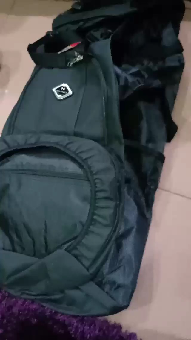Tas Gunung Carrier Murah Ransel 60 Liter Camping Hiking Outdoor Kyuu Mudik Traveling - Foto ulasan pembeli