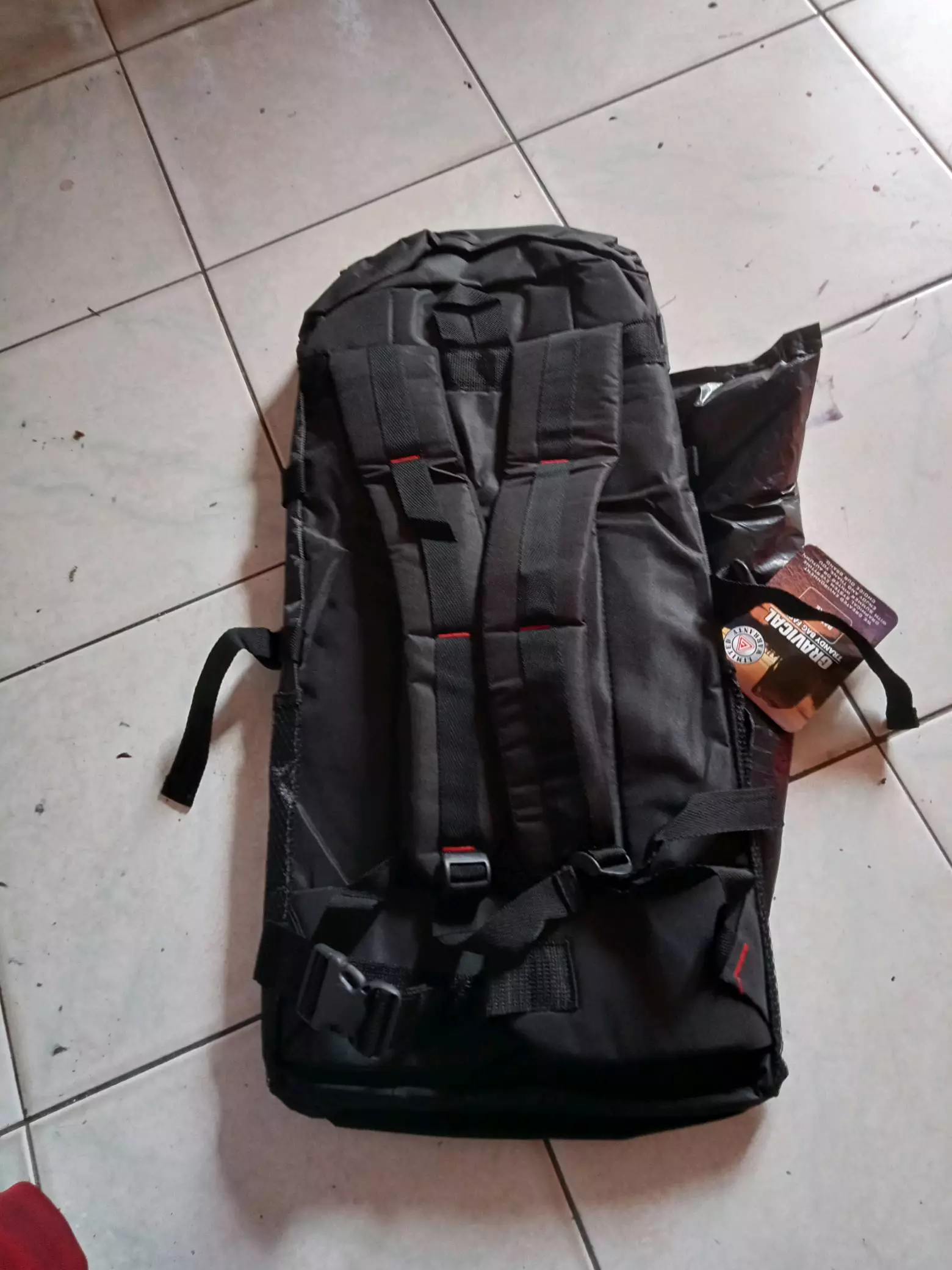 Tas Gunung Carrier Murah Ransel 60 Liter Camping Hiking Outdoor Kyuu Mudik Traveling - Foto ulasan pembeli