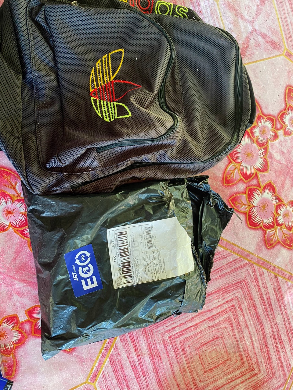 Tas Punggung Sport Pria Wanita Empuk Cordura - Foto ulasan pembeli