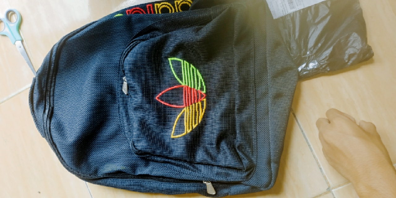 Tas Punggung Sport Pria Wanita Empuk Cordura - Foto ulasan pembeli