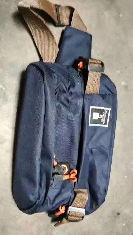 Tas Pinggang Pria R2 006 Unisex 4 Kompartemen - Foto ulasan pembeli