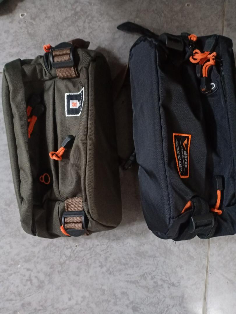 Tas Pinggang Pria R2 006 Unisex 4 Kompartemen - Foto ulasan pembeli