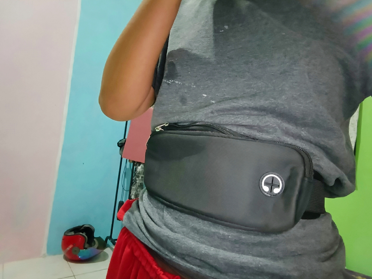 Tas Pinggang Sport Unisex Waterproof Fashionable - foto 7 dari 10