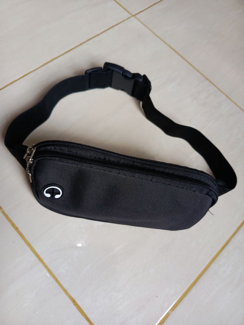 Tas Pinggang Sport Unisex Waterproof Fashionable - Foto ulasan pembeli