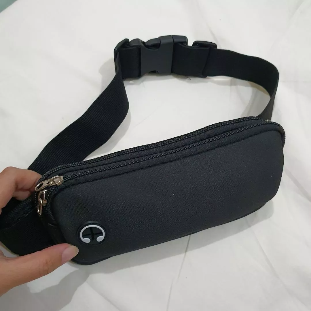 Tas Pinggang Sport Unisex Waterproof Fashionable - Foto ulasan pembeli