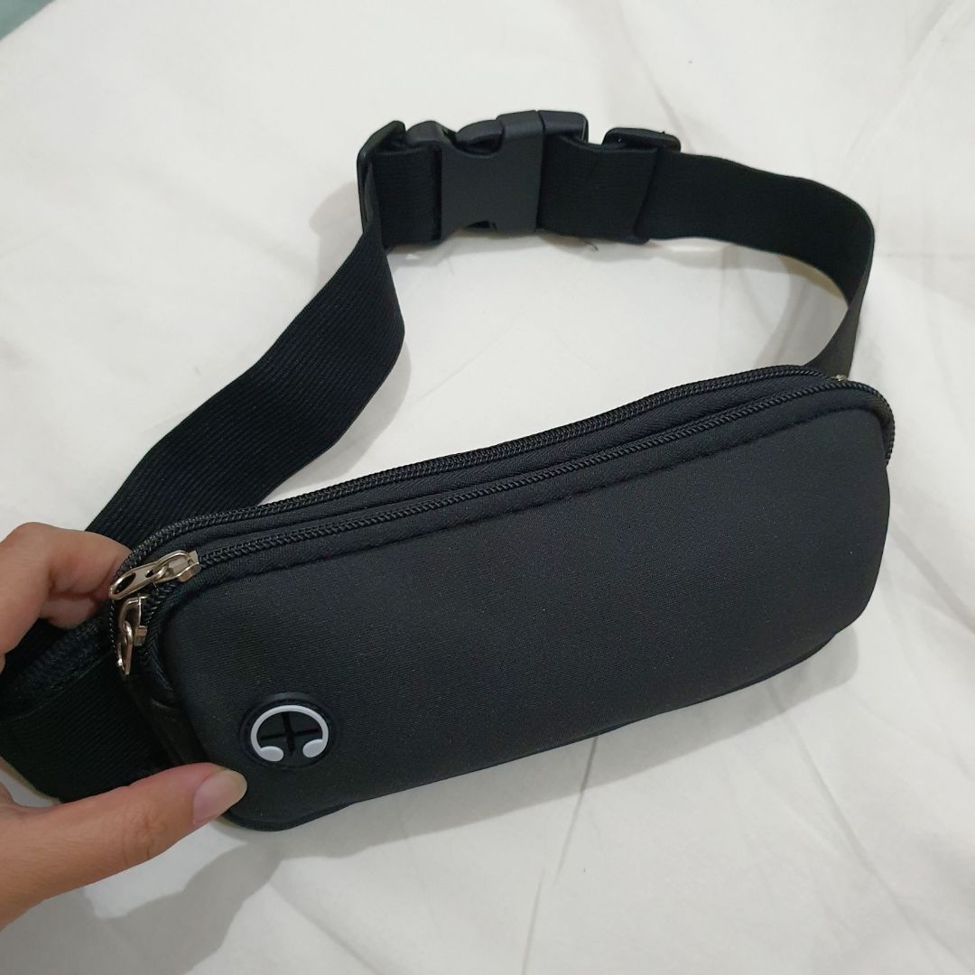 Tas Pinggang Sport Unisex Waterproof Fashionable - Foto ulasan pembeli