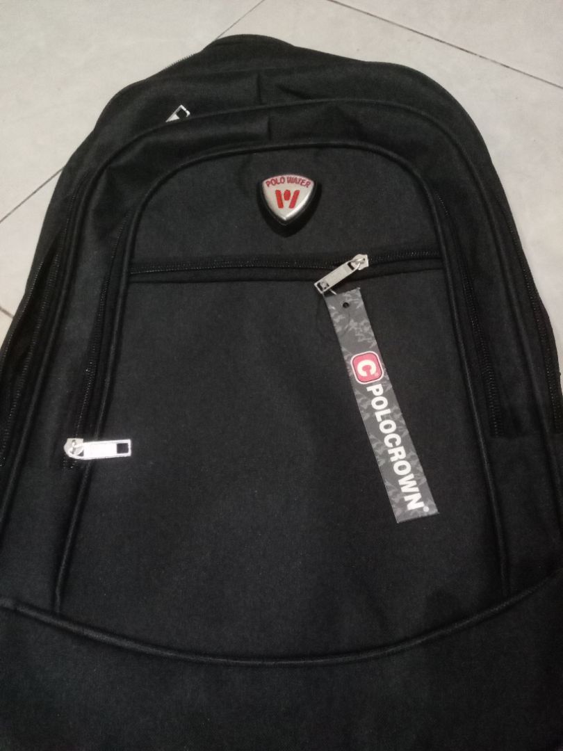 Tas Polo GIVES 20 In Expandable New Ransel Kerja Tas sekolah Kunci Usb Port POLO Import - Foto ulasan pembeli