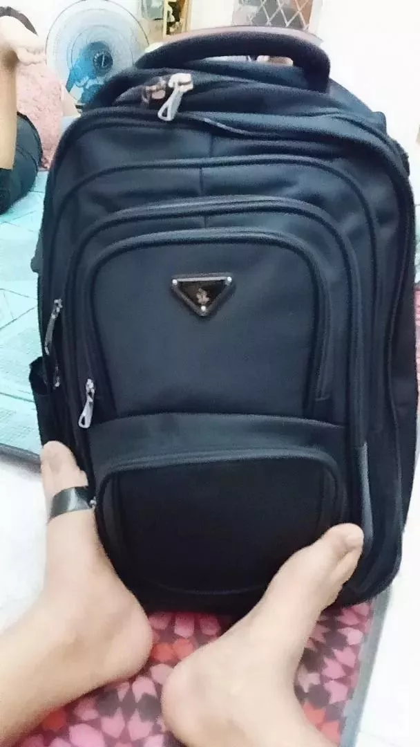 Tas Polo GIVES 20 In Expandable New Ransel Kerja Tas sekolah Kunci Usb Port POLO Import - Foto ulasan pembeli