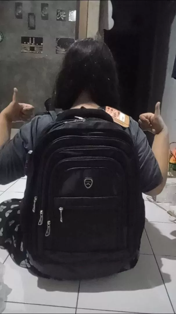 Tas Polo GIVES 20 In Expandable New Ransel Kerja Tas sekolah Kunci Usb Port POLO Import - Foto ulasan pembeli