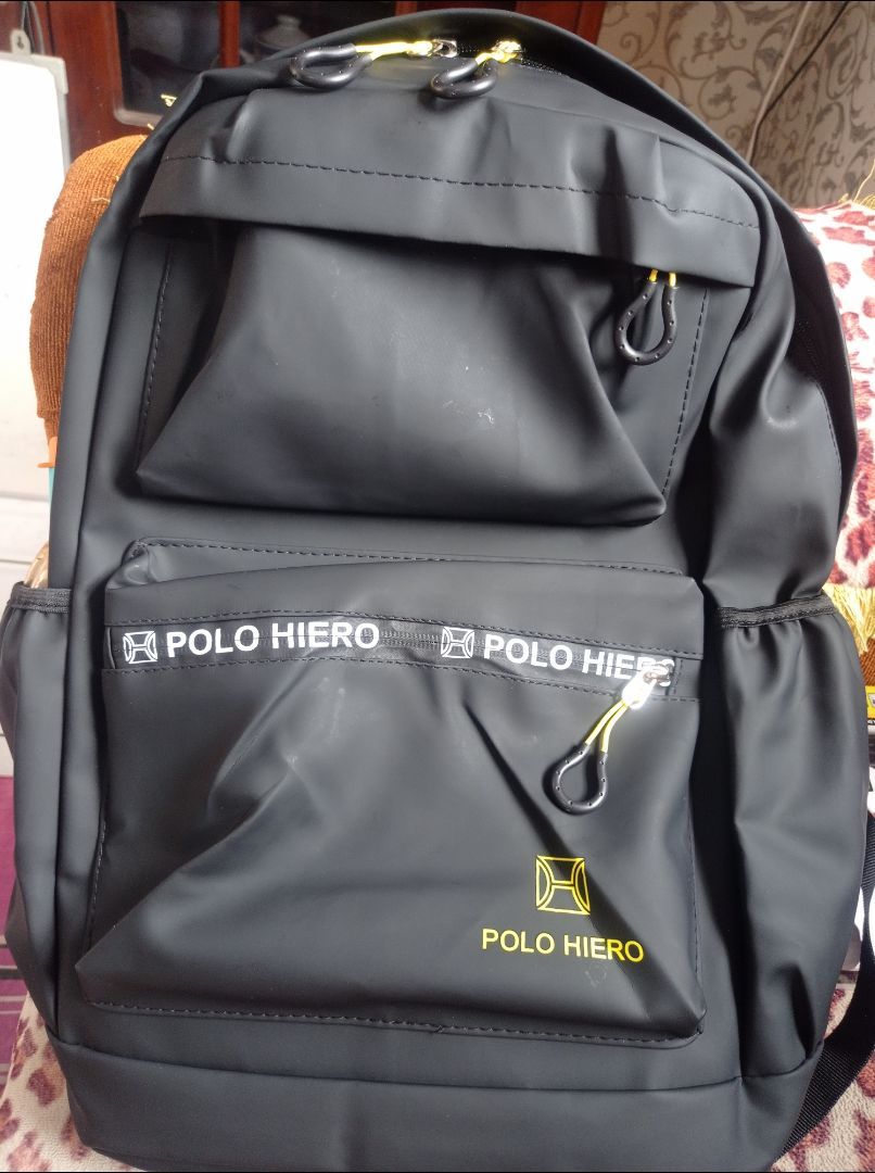 Tas Polo Hiero 5323 Tas Ransel Waterproof Tas Sekolah Unisex Fashion - Foto ulasan pembeli