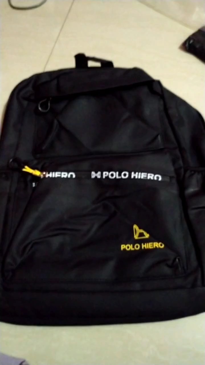 Tas Polo Hiero 5323 Tas Ransel Waterproof Tas Sekolah Unisex Fashion - Foto ulasan pembeli