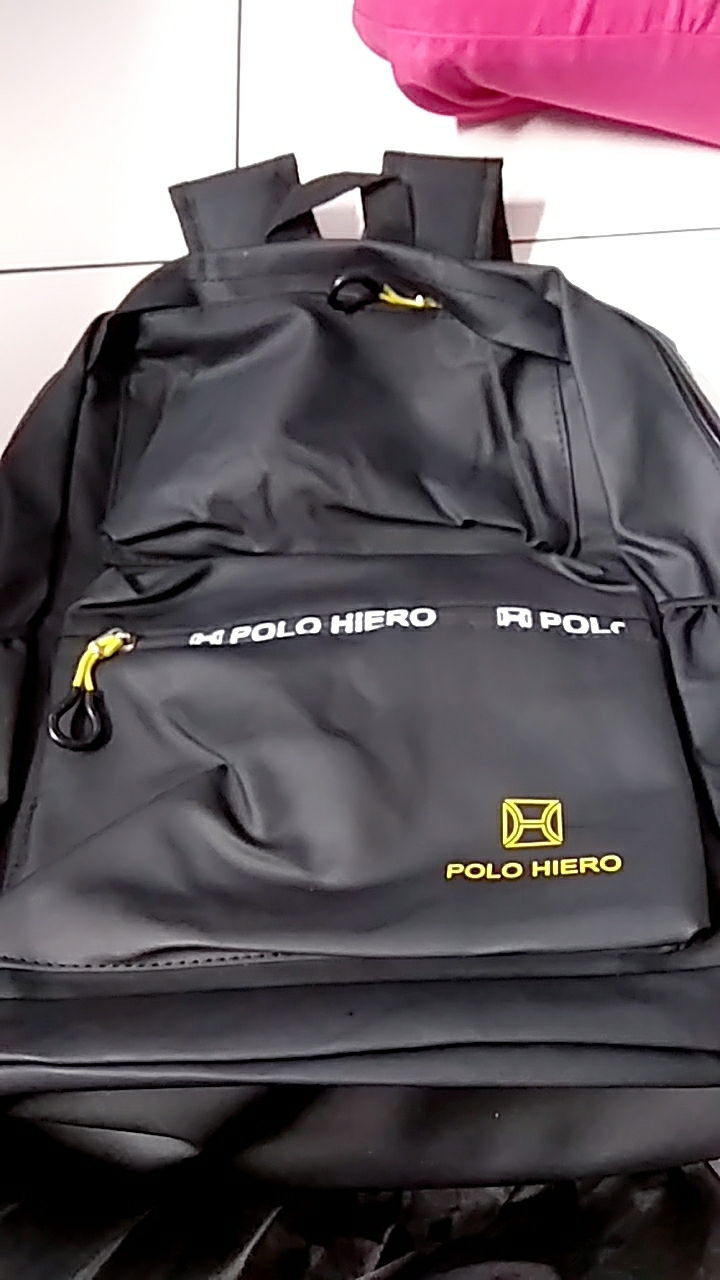 Tas Polo Hiero 5323 Tas Ransel Waterproof Tas Sekolah Unisex Fashion - Foto ulasan pembeli