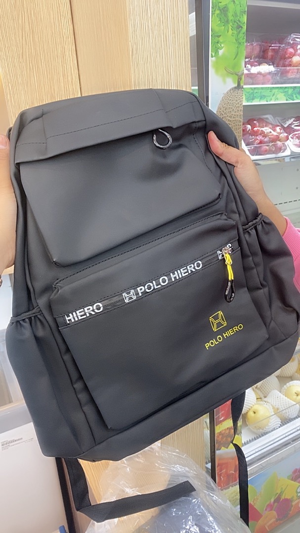 Tas Polo Hiero 5323 Tas Ransel Waterproof Tas Sekolah Unisex Fashion - Foto ulasan pembeli