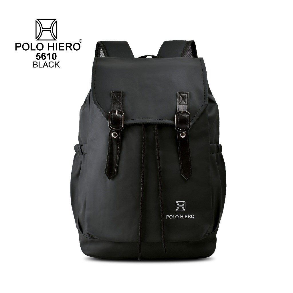 Tas Polo Hiero 5610 Tas Ransel Pria Tas Serut Wanita Travell - foto 10 dari 10