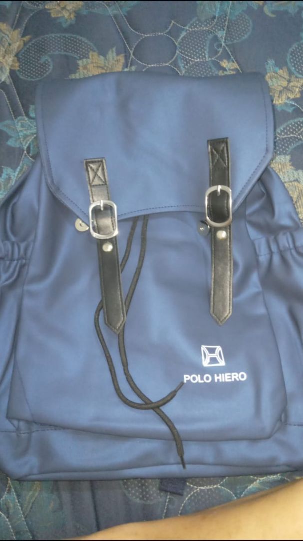 Tas Polo Hiero 5610 Tas Ransel Pria Tas Serut Wanita Travell - Foto ulasan pembeli