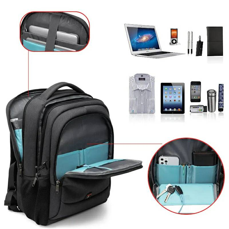 Tas Polo Trands Backpack 36L Laptop Pocket - foto 10 dari 10