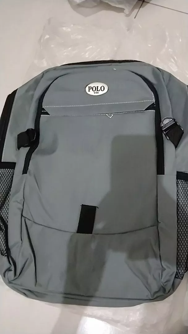 Tas Polo Trands Backpack 36L Laptop Pocket - Foto ulasan pembeli