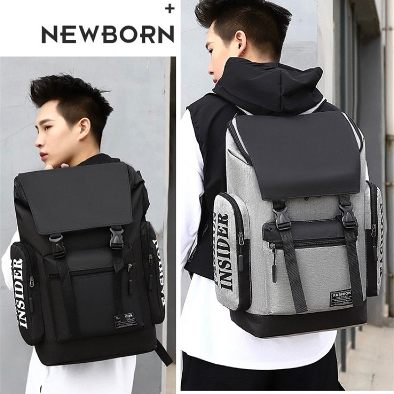 Tas Pria Fashion Insider 25L Waterproof Laptop - foto 10 dari 10