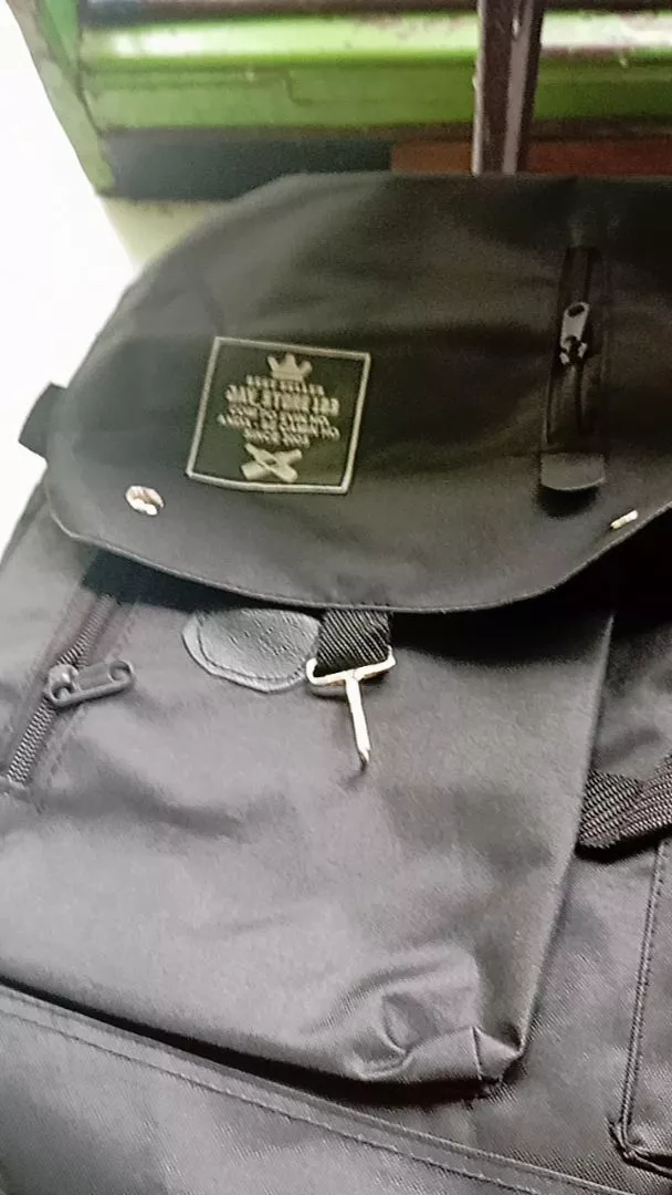 Tas Pria Raindoz Bandung Backpack Keren 90% - Foto ulasan pembeli