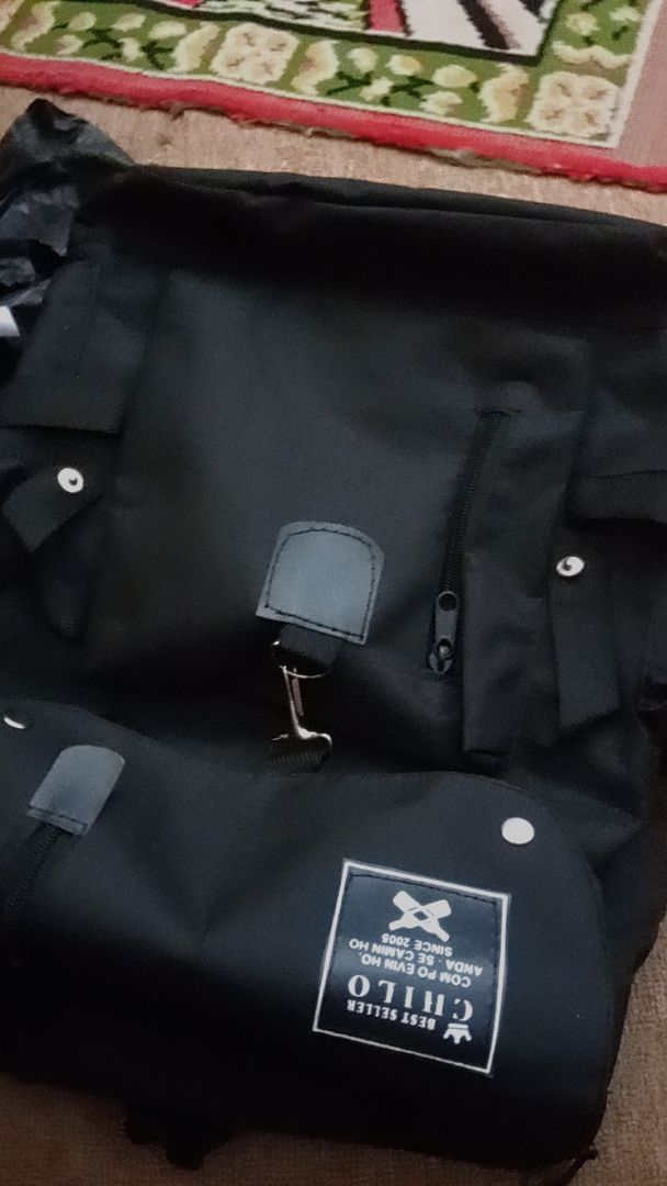 Tas Pria Raindoz Bandung Backpack Keren 90% - Foto ulasan pembeli