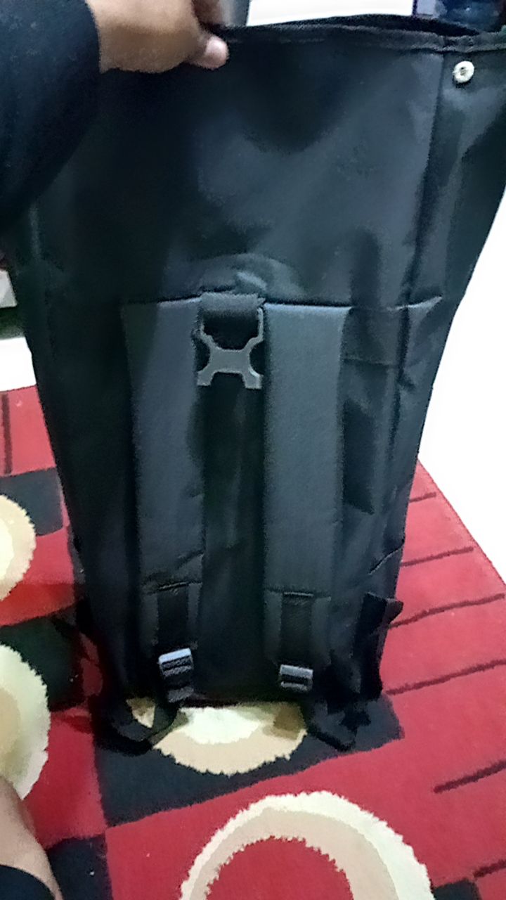 Tas Pria Raindoz Bandung Backpack Keren Hitam - foto 4 dari 10