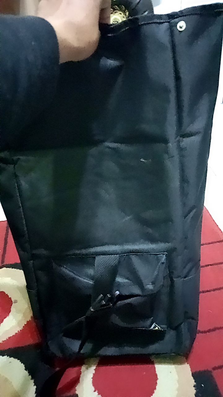 Tas Pria Raindoz Bandung Backpack Keren Hitam - foto 5 dari 10