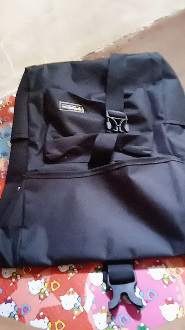 Tas Pria Raindoz Bandung Backpack Keren Hitam - Foto ulasan pembeli