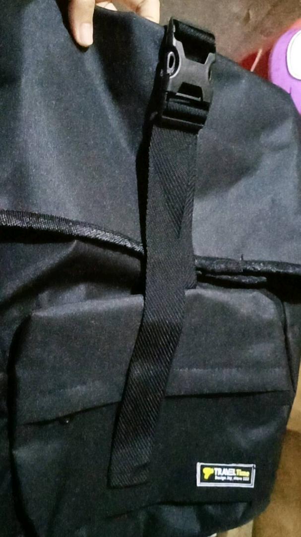 Tas Pria Raindoz Bandung Backpack Keren Hitam - Foto ulasan pembeli