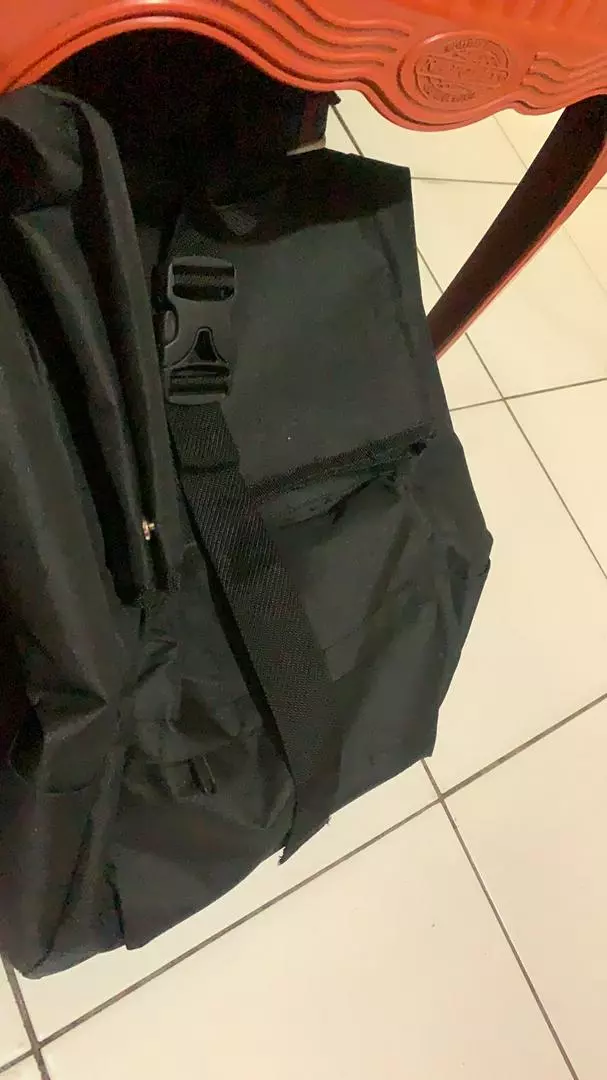 Tas Pria Raindoz Bandung Backpack Keren Hitam - Foto ulasan pembeli